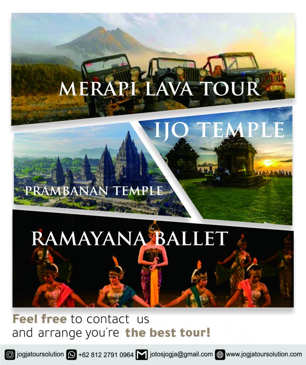 Merapi Lava Tour - Prambanan Temple  - (Sunset) Ijo Temple - Ramayana Ballet