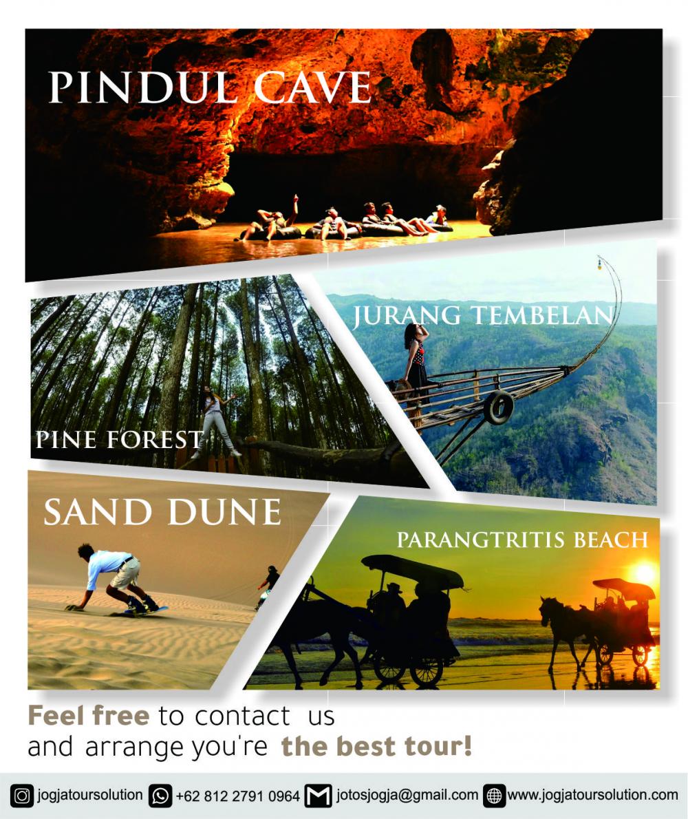 Pidul Cave - Pine Forest - Sand Dune - (Sunset) Parangtritis Beach
